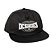 Boné DC Shoes Aba Reta Fall Back Strapback SM25 Preto - Imagem 4