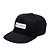 Boné Hurley Aba Curva Brand SM25 Preto - Imagem 1