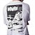 Camiseta Lost Joker Quadrinhos SM25 Masculina Branco - Imagem 2