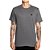 Camiseta DC Shoes Embroidery SM25 Masculina Cinza Escuro - Imagem 1