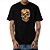 Camiseta MCD Caveira Camuflado SM25 Masculina Preto - Imagem 1