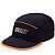 Boné Hurley Aba Curva Fast Outline SM25 Preto - Imagem 1