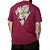 Camiseta MCD Caveira Rosas SM25 Masculina Magenta - Imagem 2