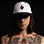 Boné MCD Aba Curva Snapback F13 SM25 Branco - Imagem 1