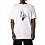 Camiseta MCD Espada Fogo Negro SM25 Masculina Branco - Imagem 1