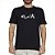 Camiseta Quiksilver Quik Liquid SM25 Masculina Preto - Imagem 1