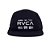 Boné RVCA Aba Curva All Brand 5 Panels SM25 Preto - Imagem 3