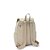 Mochila Kipling City Zip S Sign Beige Emb - Imagem 2