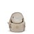 Mochila Kipling City Zip S Sign Beige Emb - Imagem 4