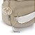 Mochila Kipling City Zip S Sign Beige Emb - Imagem 7