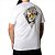 Camiseta MCD Oversized Caveira Rosas SM25 Masculina Branco - Imagem 2