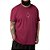 Camiseta MCD Oversized Caveira Rosas SM25 Masculina Magenta - Imagem 1