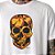 Camiseta MCD Caveira Camuflado SM25 Masculina Branco - Imagem 2