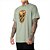 Camiseta MCD Caveira Camuflado SM25 Masculina Verde Alvorada - Imagem 1
