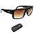 Óculos de Sol Evoke Code Bra12 Black Matte Gold Brow - Imagem 1