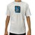 Camiseta Volcom Gradation SM25 Masculina Branco - Imagem 1