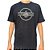 Camiseta Volcom Line Service SM25 Masculina Preto - Imagem 1
