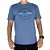 Camiseta Volcom Line Service SM25 Masculina Azul Escuro - Imagem 1