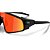 Óculos de Sol Oakley Latch Panel Matte Black Prizm Ruby - Imagem 4