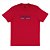 Camiseta Quiksilver Range Life Front SM25 Masculina Vermelho - Imagem 3