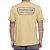 Camiseta Quiksilver Range Life SM25 Masculina Mostarda - Imagem 2