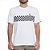 Camiseta Quiksilver Checker SM25 Masculina Snow White - Imagem 1