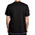 Camiseta DC Shoes Label It SM25 Masculina Preto - Imagem 2