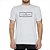 Camiseta Quiksilver Rain Check SM25 Masculina Cinza Claro - Imagem 1