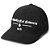 Boné MCD Aba Curva Snapback Flexfit Originality Preto - Imagem 1