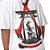 Camiseta MCD Box Fit The Temple SM25 Masculina Branco - Imagem 3