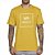 Camiseta RVCA VA All The Way SM25 Masculina Mostarda - Imagem 1