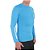 Camiseta Surf Volcom Manga Longa Lido Solid SM25 Azul - Imagem 3