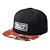Boné Lost Aba Reta Strap Back Fitão Lost Sounds Off Black - Imagem 1