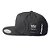 Boné Lost Aba Reta Strap Back Fitão Lost Embossed Preto - Imagem 3