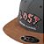 Boné Lost Aba Reta Strap Fitão Lost Keep It Unreal Chumbo - Imagem 3