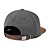Boné Lost Aba Reta Strap Fitão Lost Keep It Unreal Chumbo - Imagem 2