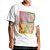 Camiseta Volcom Quadrant SM25 Masculina Mescla Off White - Imagem 1