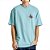 Camiseta Volcom Comfort Pure Joy SM25 Masculina Azul Médio - Imagem 1