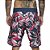Bermuda RVCA Eastern Floral 18" SM25 Masculina Multi Cores - Imagem 2