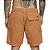 Bermuda RVCA Escape Elastic SM25 Masculina Marrom - Imagem 2