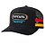 Boné Rip Curl Aba Curva Surf Revival Trucker WT25 Black - Imagem 1