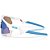 Óculos de Sol Oakley Resistor Sweep Polished White 0128 - Imagem 3