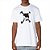 Camiseta Oakley Heritage Skull WT25 Masculina White - Imagem 1