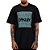 Camiseta Oakley Coral Organic Square WT25 Masculina Blackout - Imagem 1