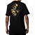 Camiseta MCD Caveira Dourada WT25 Masculina Preto - Imagem 2