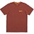 Camiseta Hurley Puff WT25 Masculina Marrom - Imagem 1
