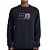Moletom Hurley Careca Double Up Surf Noise WT25 Preto - Imagem 1