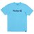 Camiseta Hurley O&O Solid Over WT25 Masculina Azul Claro - Imagem 1