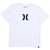 Camiseta Hurley Icon Over WT25 Masculina Branco/Marinho - Imagem 1