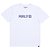 Camiseta Hurley Square WT25 Masculina Branco/Marinho - Imagem 1